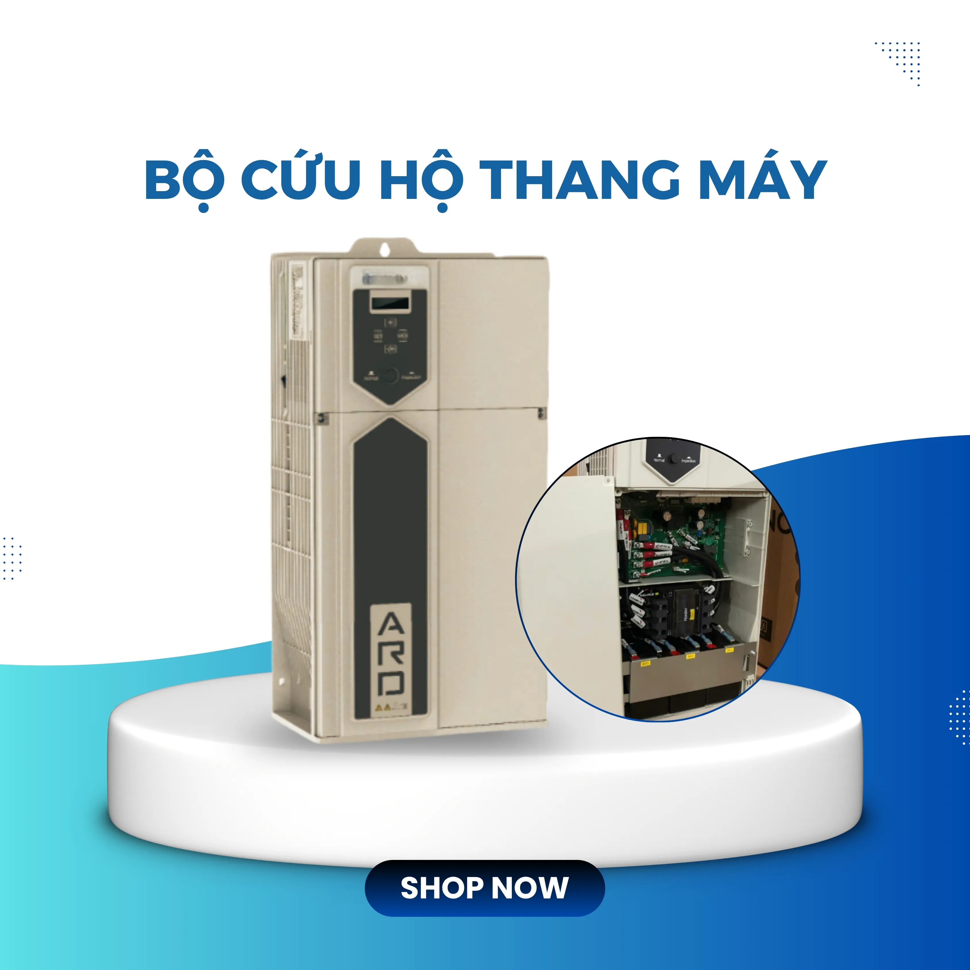 Bộ cứu hộ tự động thang máy